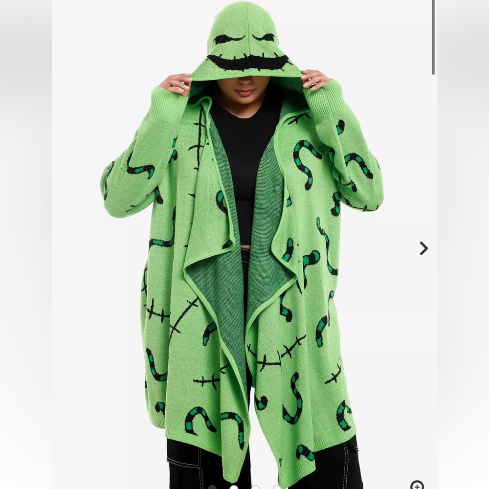 Her Universe The Nightmare Before Christmas Oogie Boogie Drape Cardigan